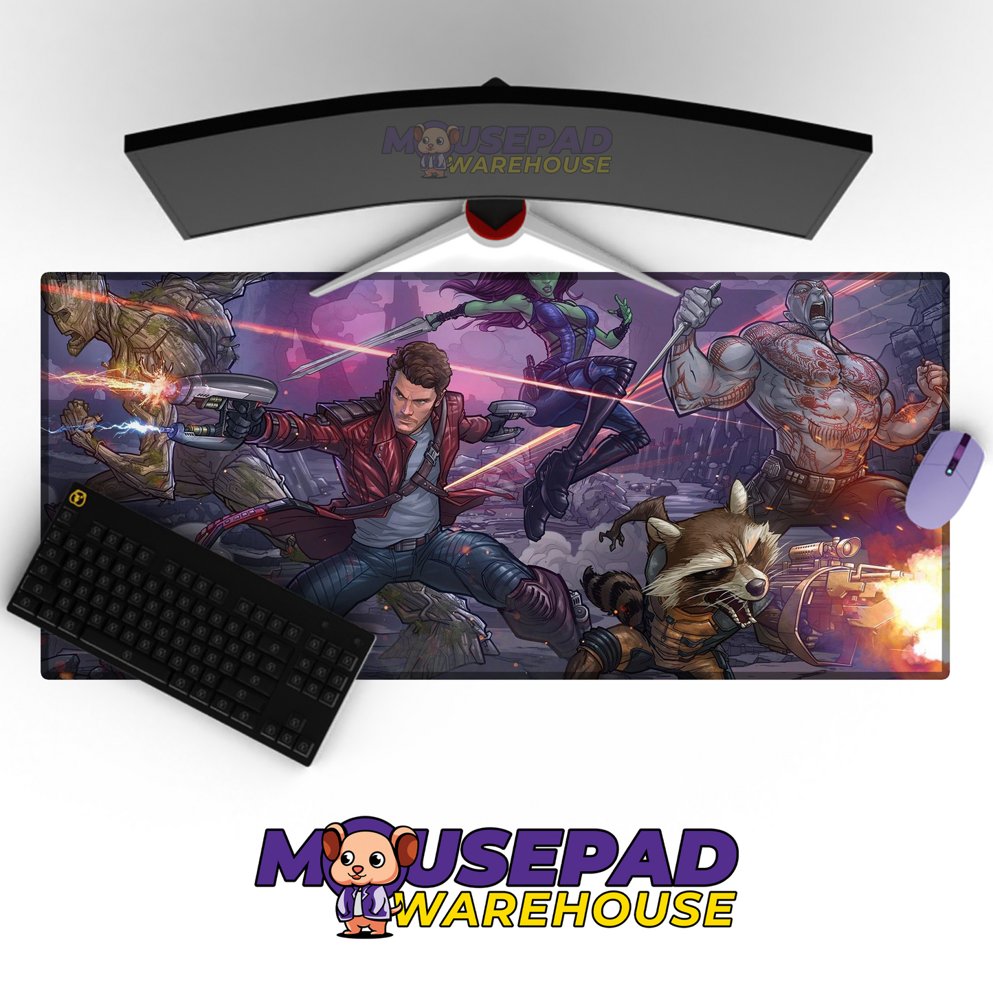Guardians of the Galaxy V15 Mousepad Mockup