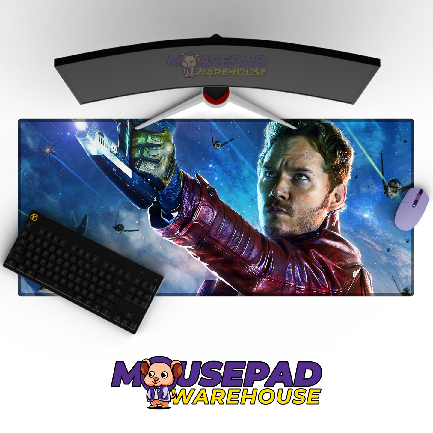 Guardians of the Galaxy V16 Mousepad Mockup