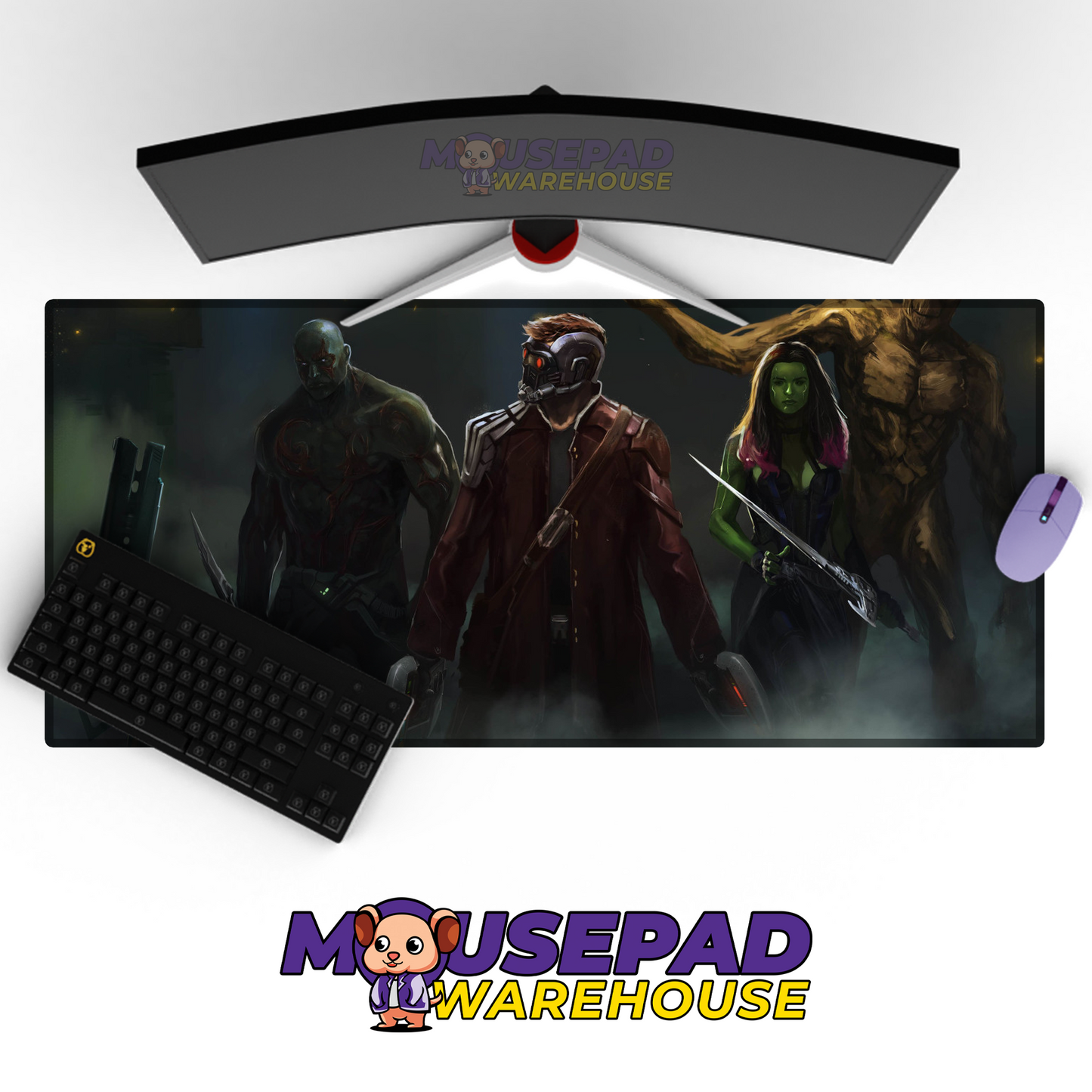 Guardians of the Galaxy V20 Mousepad Mockup