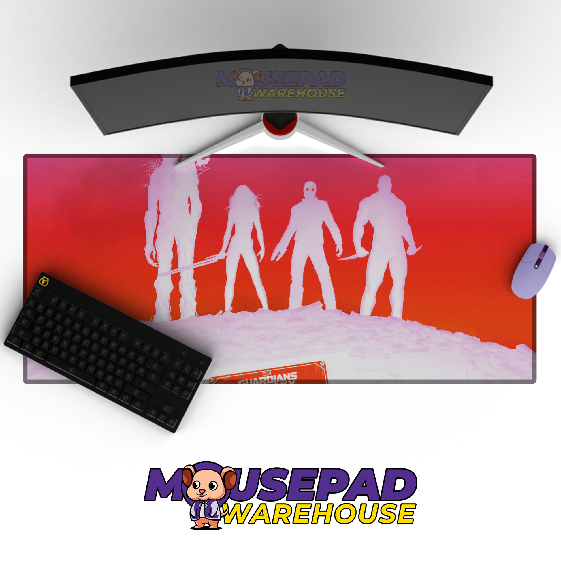 Guardians of the Galaxy V22 Mousepad Mockup