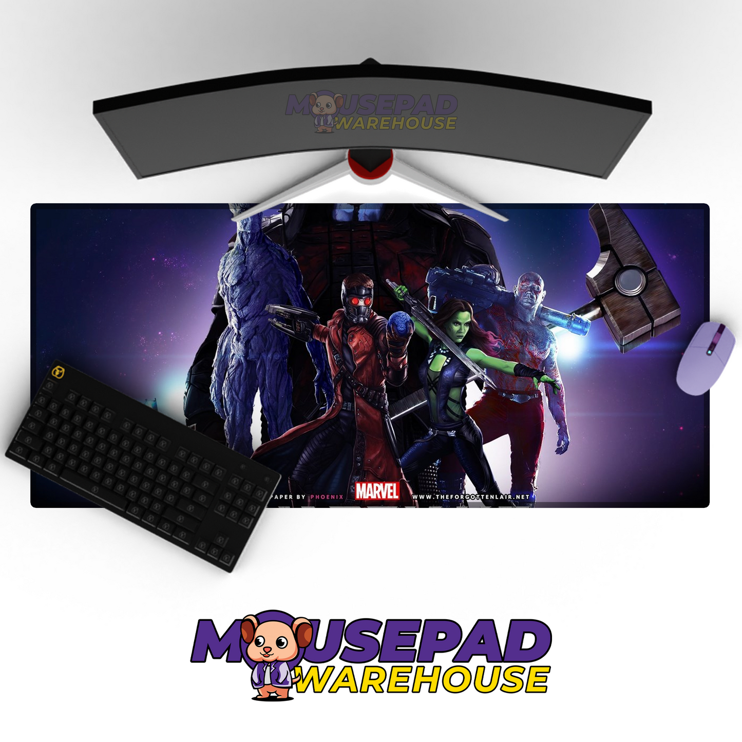 Guardians of the Galaxy V23 Mousepad Mockup