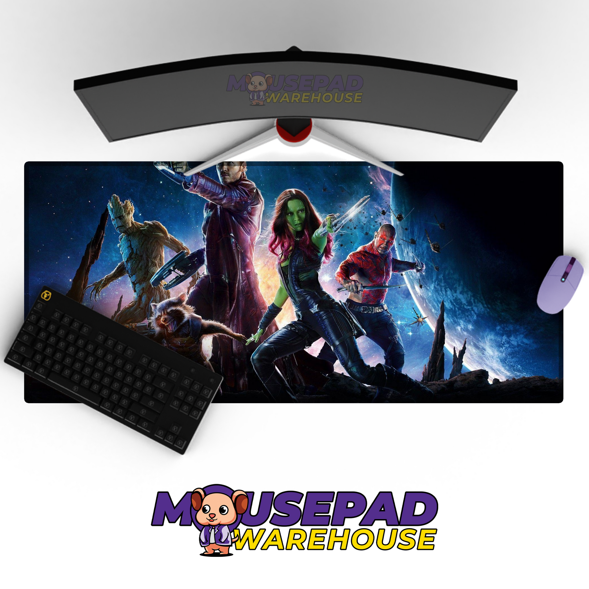 Guardians of the Galaxy V24 Mousepad Mockup