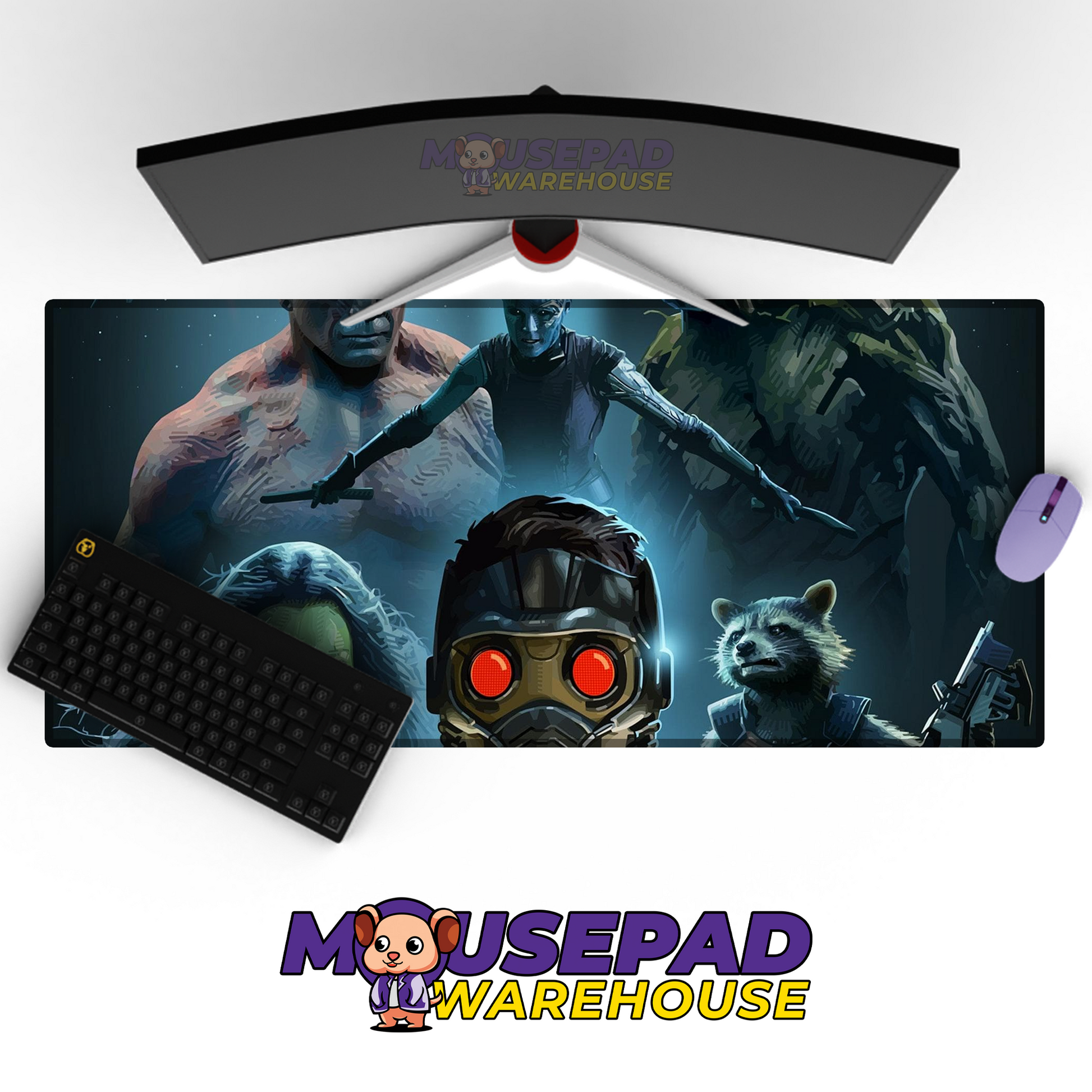Guardians of the Galaxy V25 Mousepad Mockup