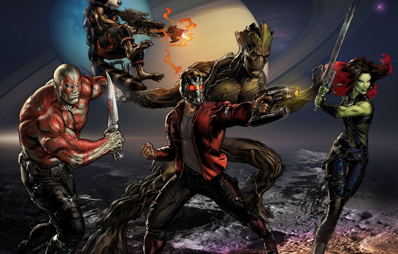 Guardians of the Galaxy V27 Mousepad