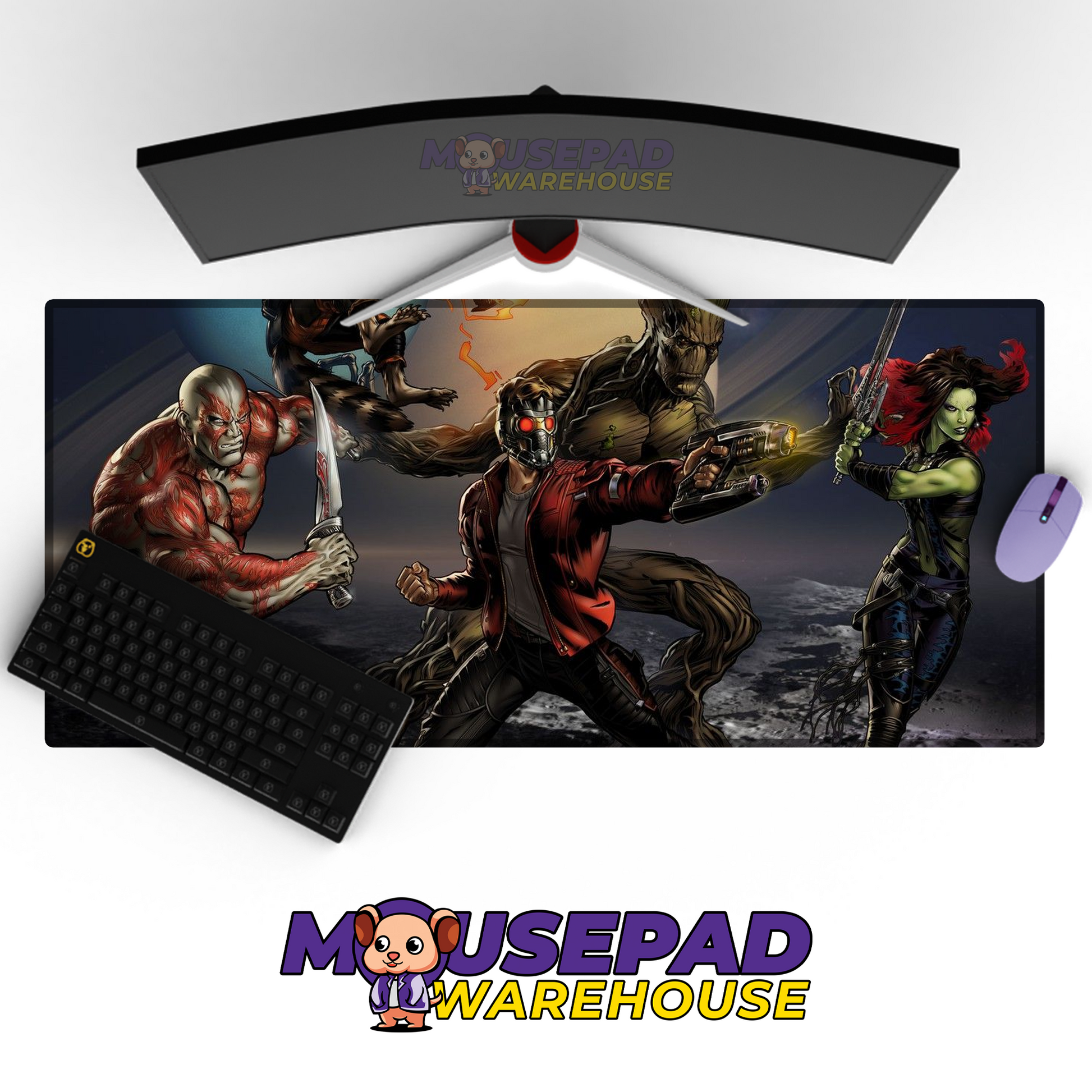 Guardians of the Galaxy V27 Mousepad Mockup