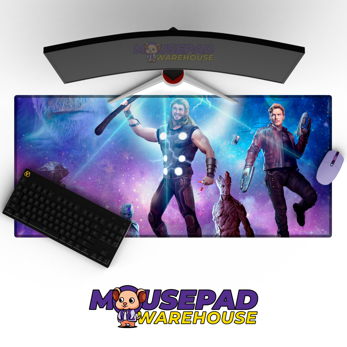 Guardians of the Galaxy V28 Mousepad Mockup