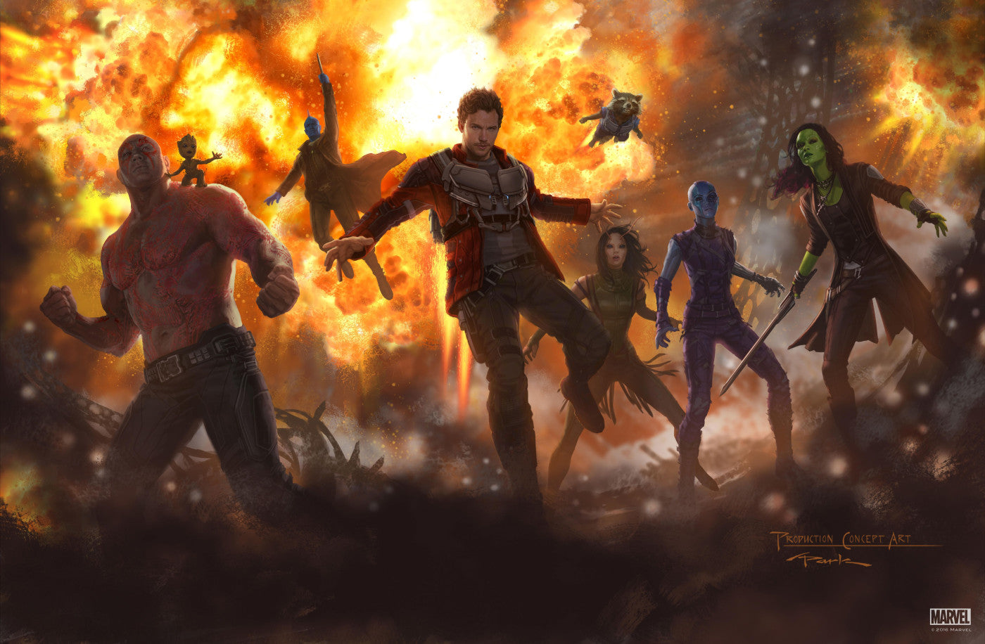 Guardians of the Galaxy V30 Mousepad