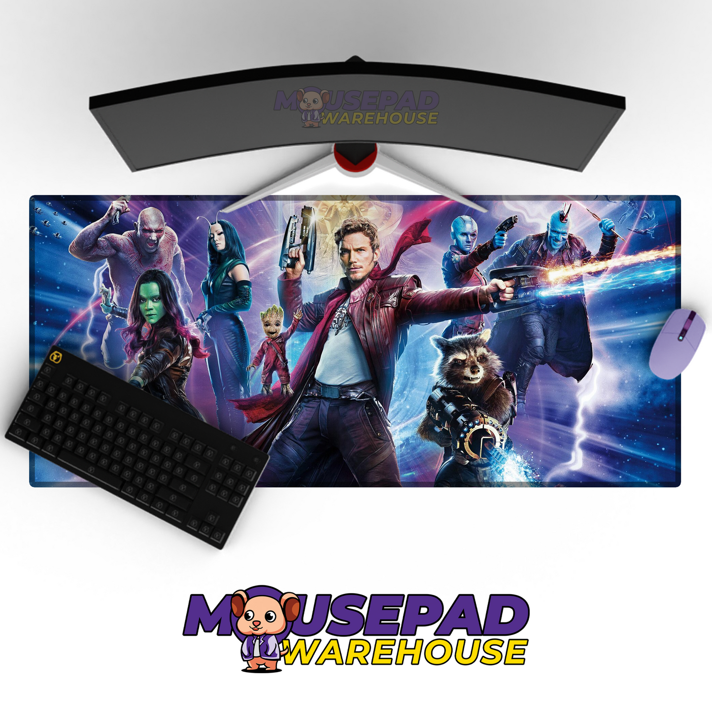 Guardians of the Galaxy V31 Mousepad Mockup