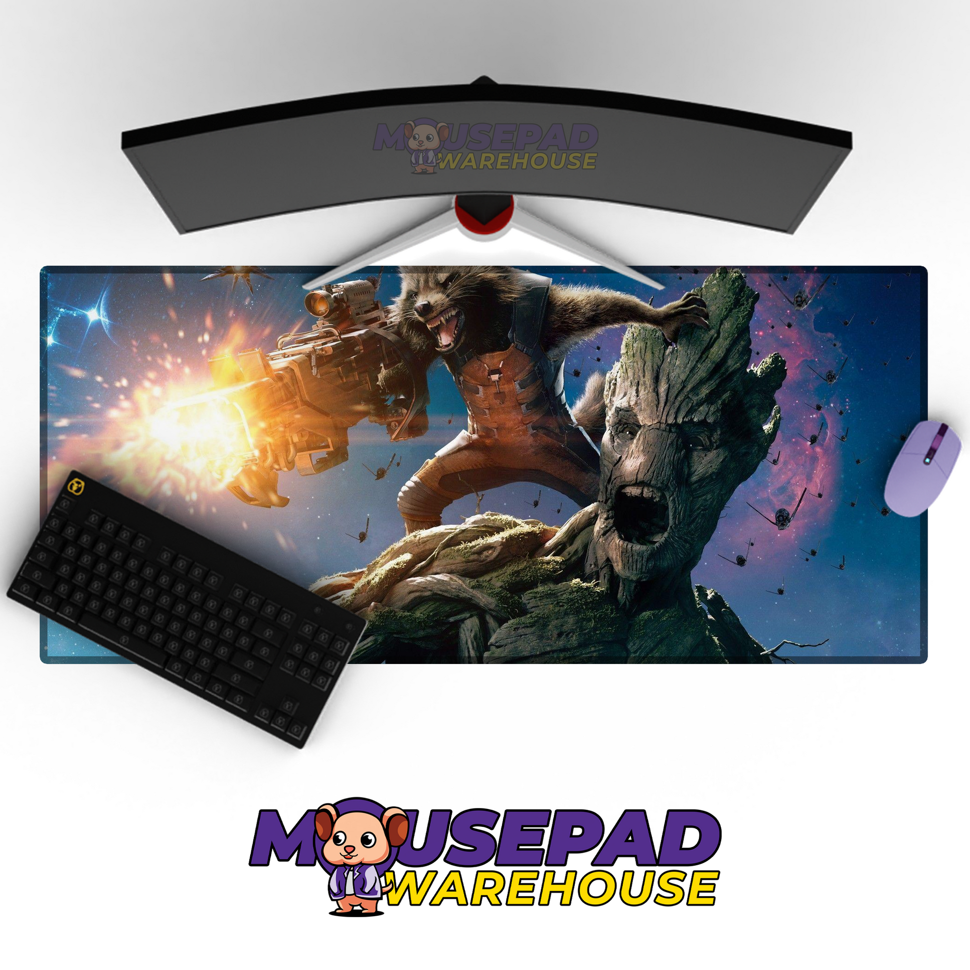 Guardians of the Galaxy V34 Mousepad Mockup