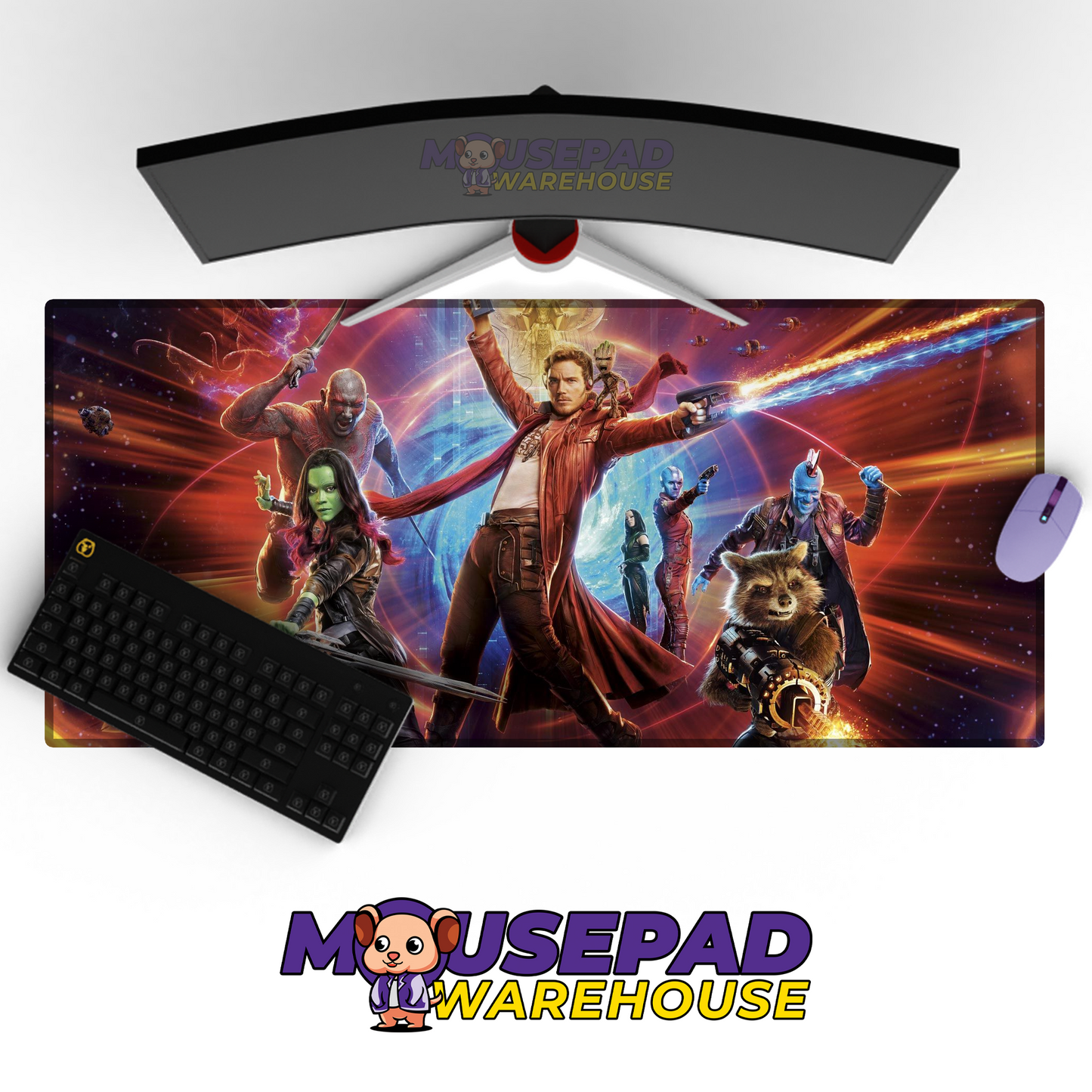 Guardians of the Galaxy V35 Mousepad Mockup