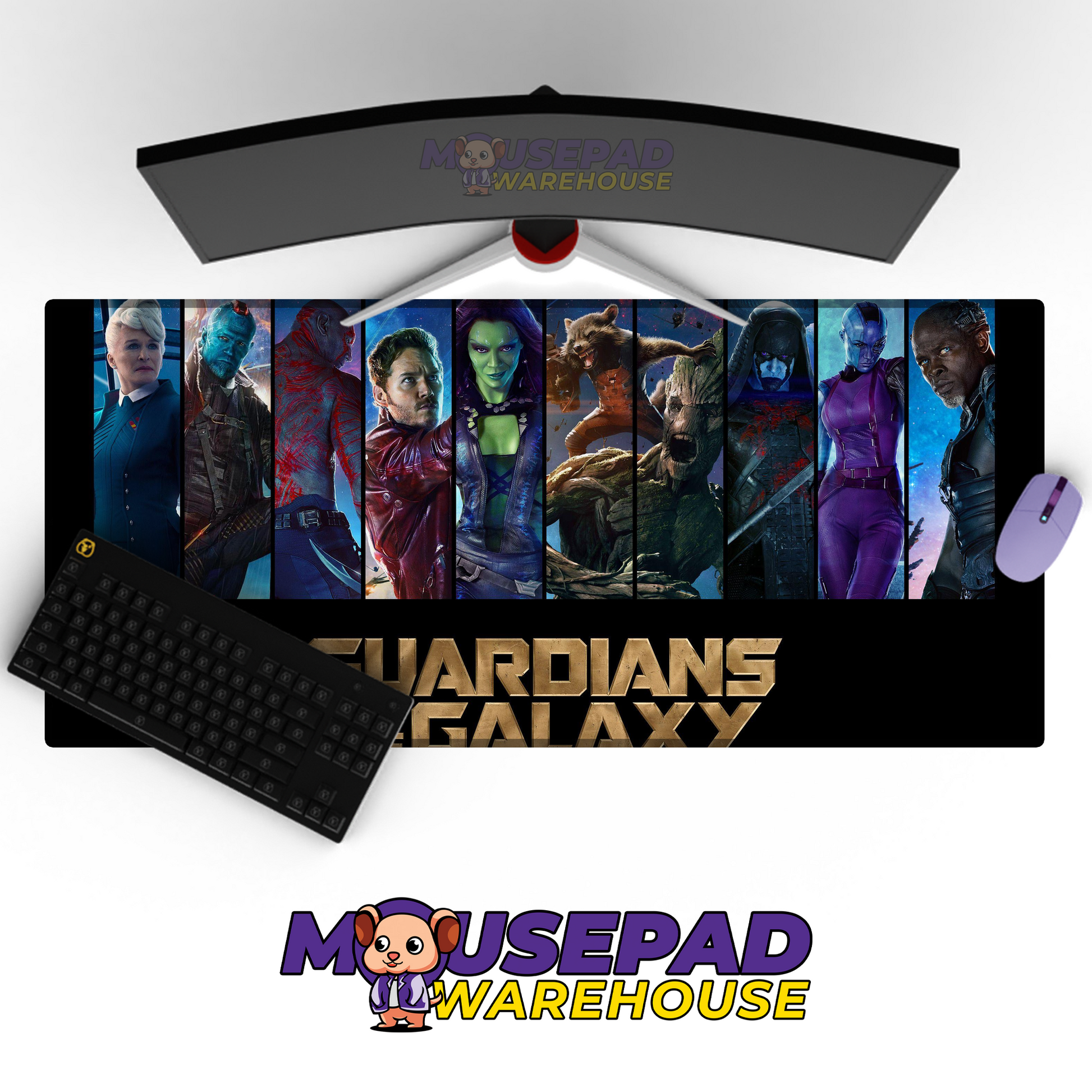 Guardians of the Galaxy V36 Mousepad Mockup