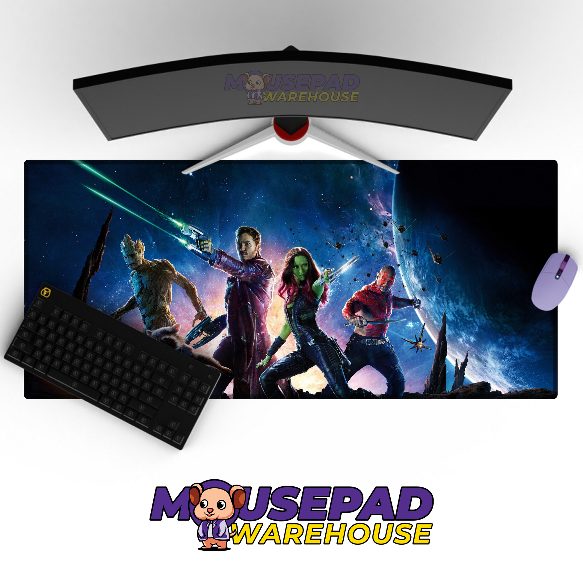 Guardians of the Galaxy V37 Mousepad Mockup