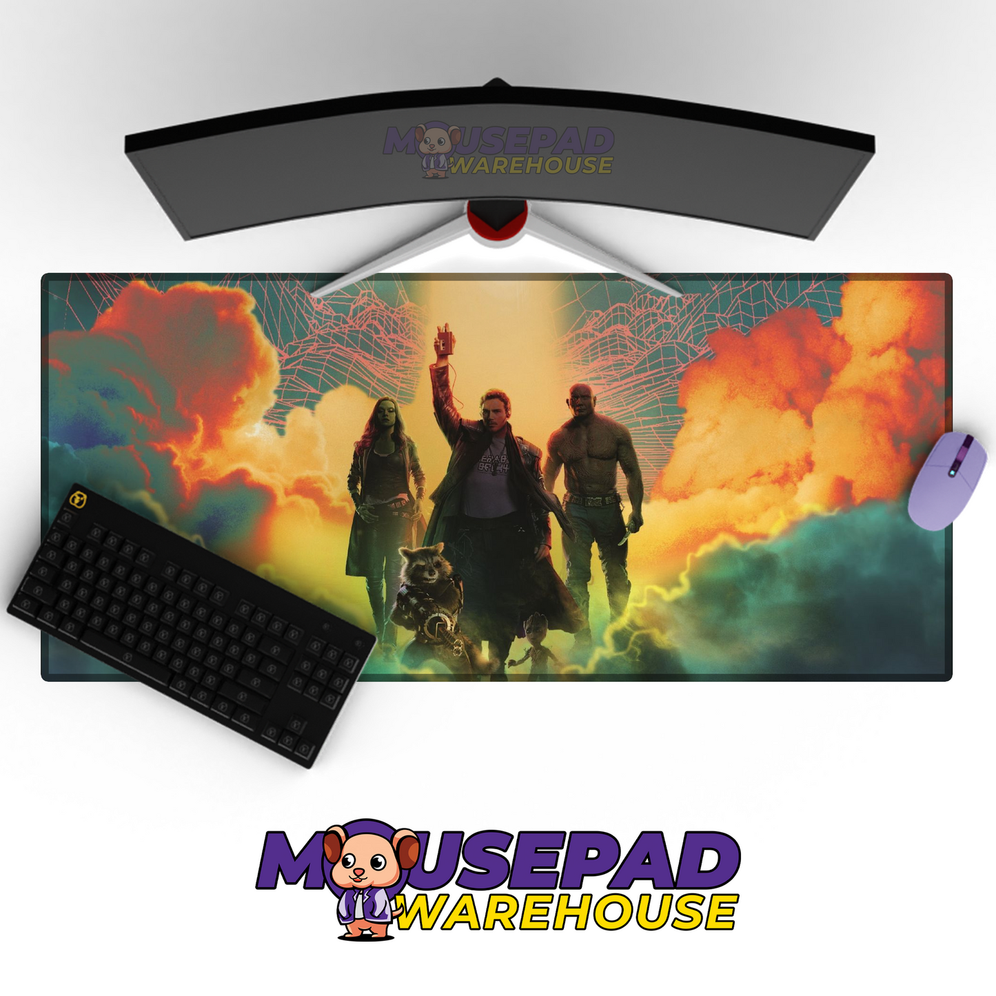 Guardians of the Galaxy V43 Mousepad Mockup