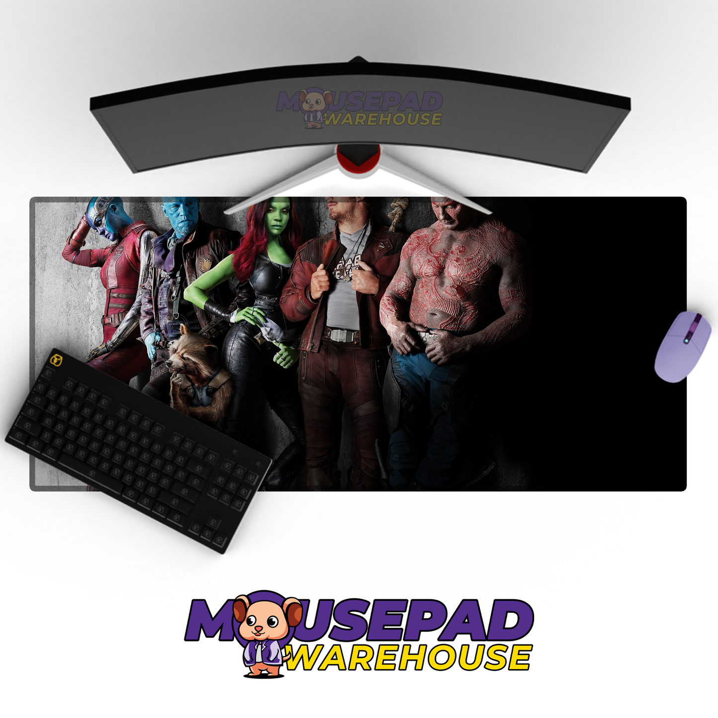 Guardians of the Galaxy V6 Mousepad Mockup
