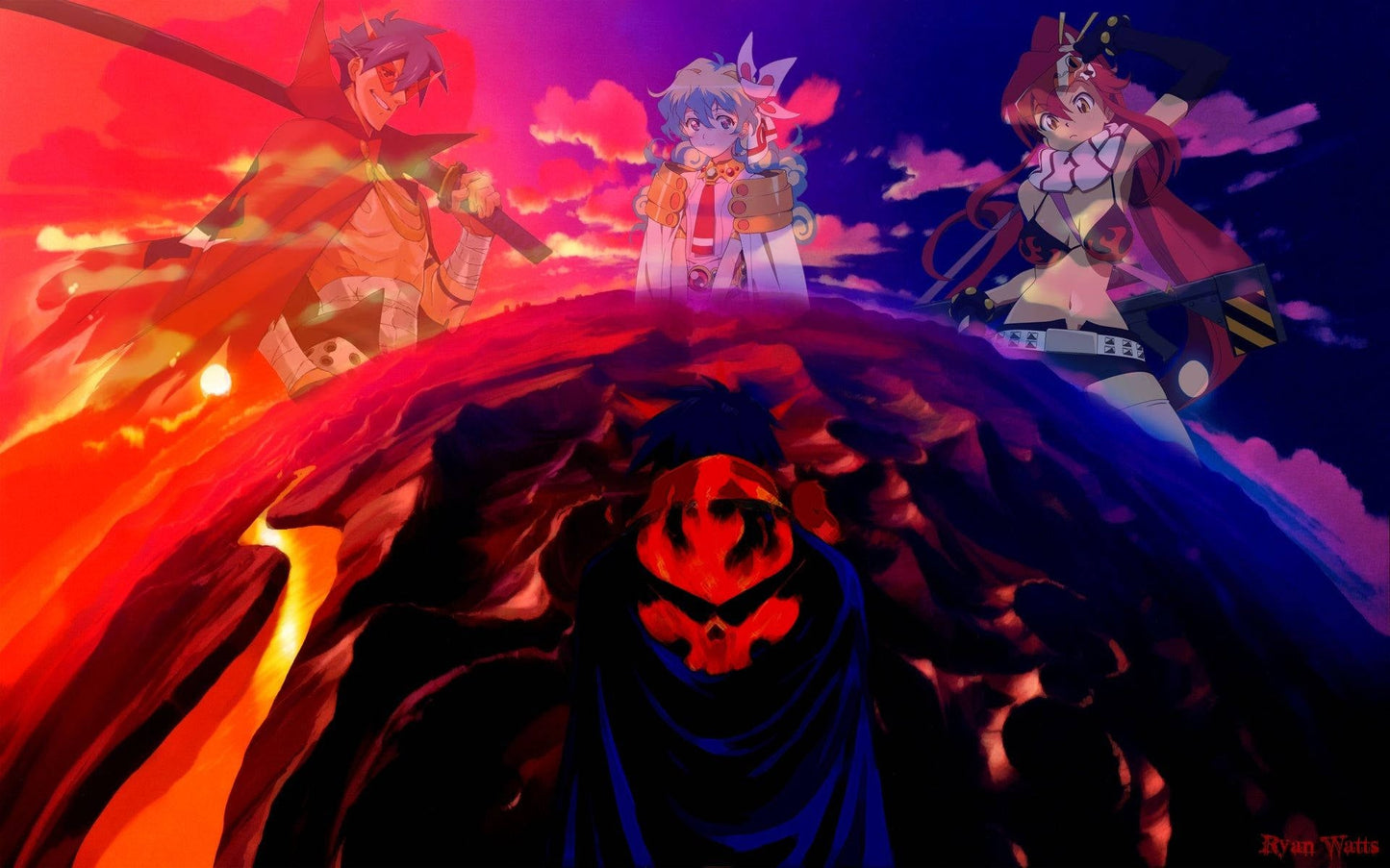 Gurren Lagann V14 Mousepad