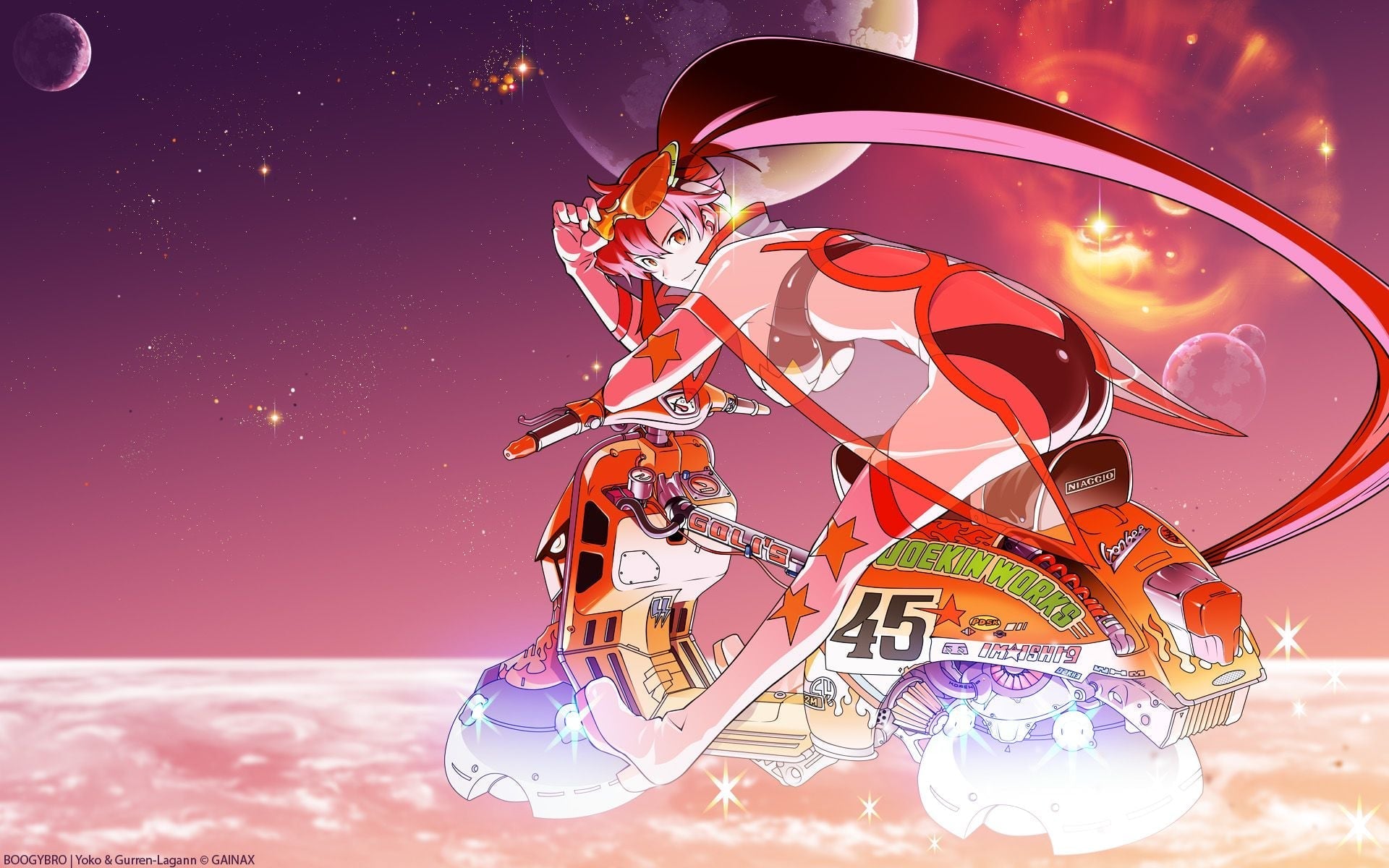 Gurren Lagann V16 Mousepad