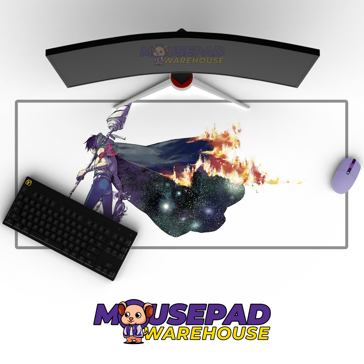 Gurren Lagann V1 Mousepad Mockup
