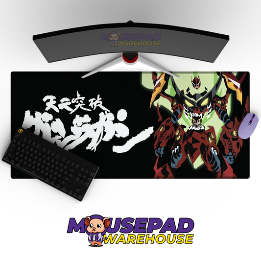 Gurren Lagann V20 Mousepad Mockup