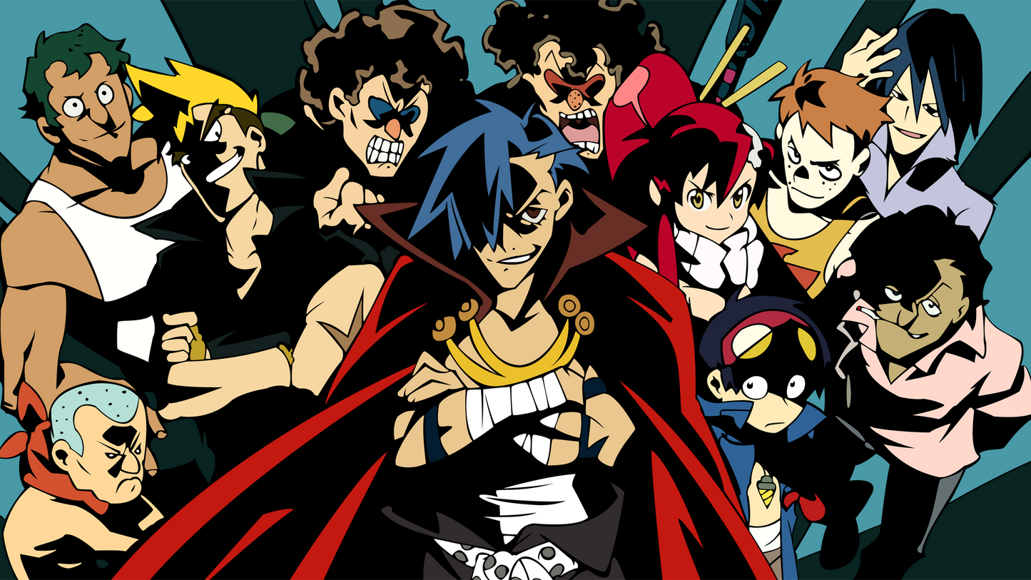 Gurren Lagann V23 Mousepad