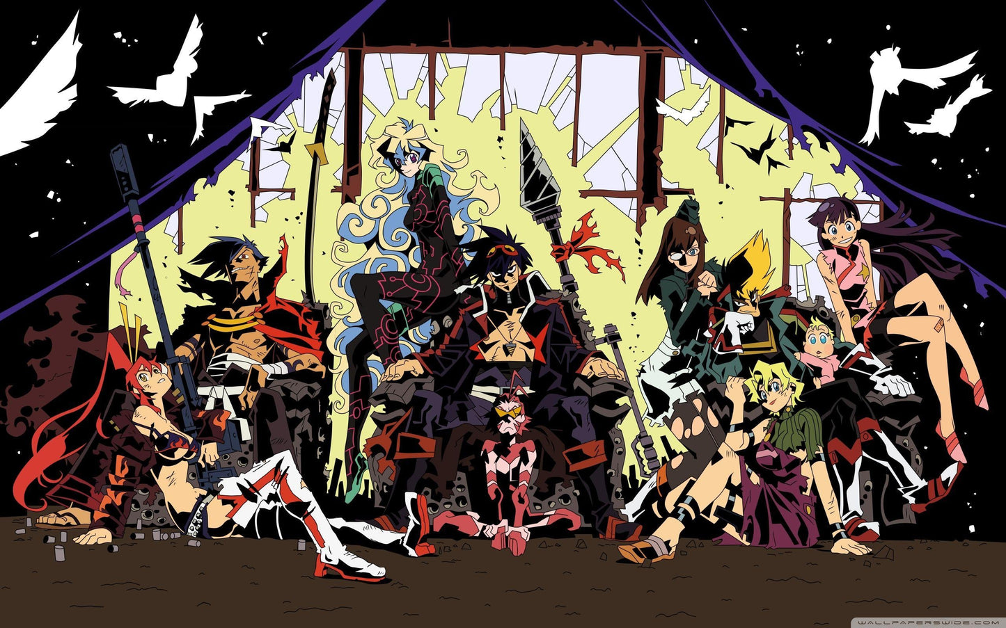 Gurren Lagann V24 Mousepad