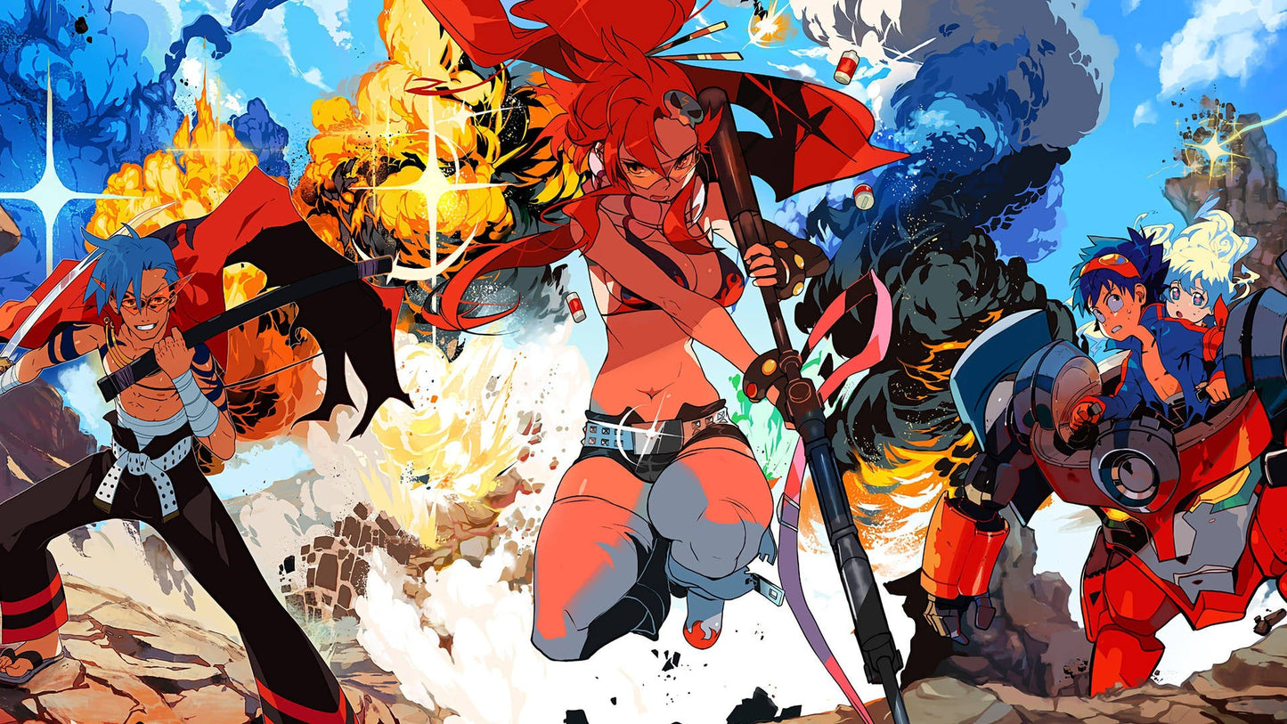 Gurren Lagann V2 Mousepad