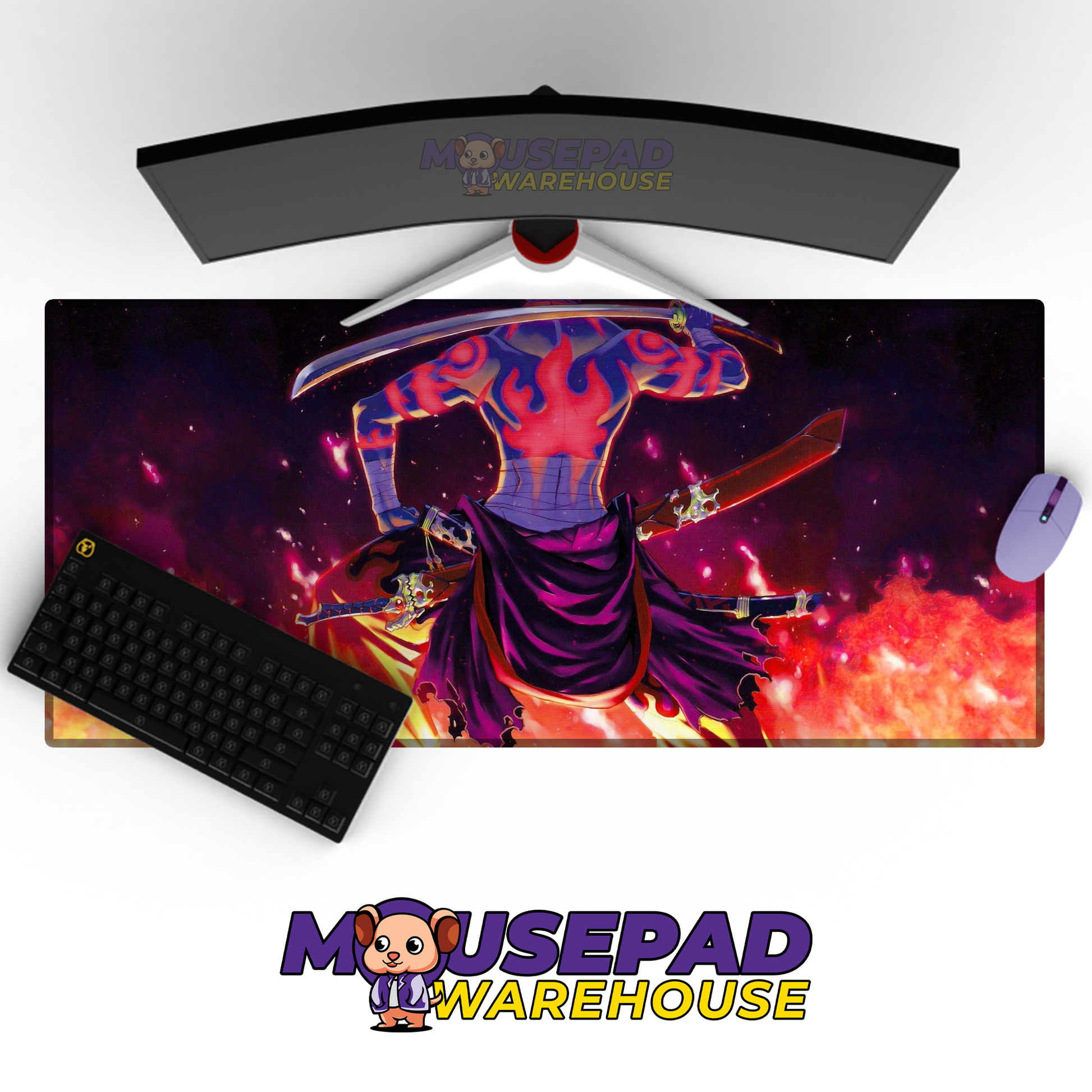 Gurren Lagann V32 Mousepad Mockup