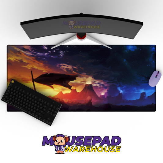 Gurren Lagann V33 Mousepad Mockup