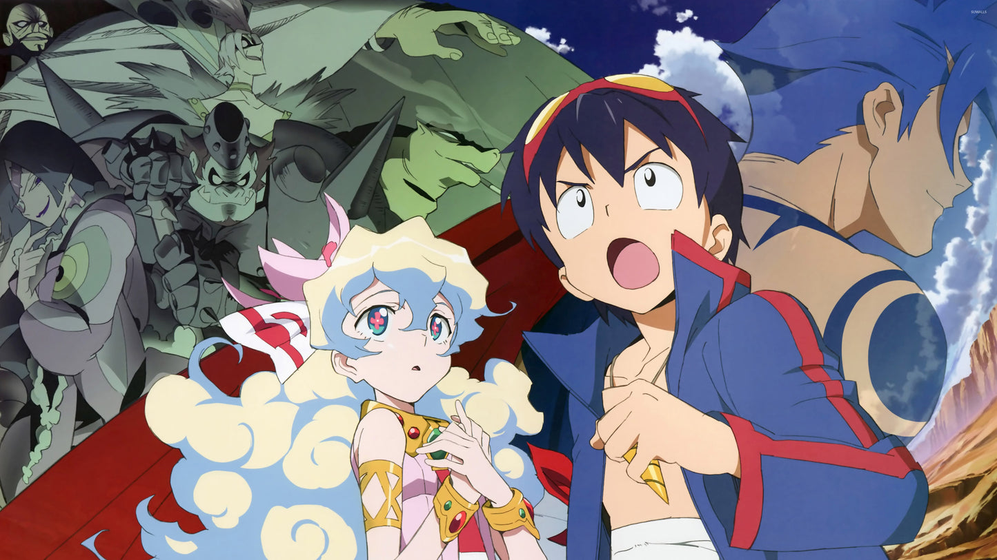 Gurren Lagann V35 Mousepad