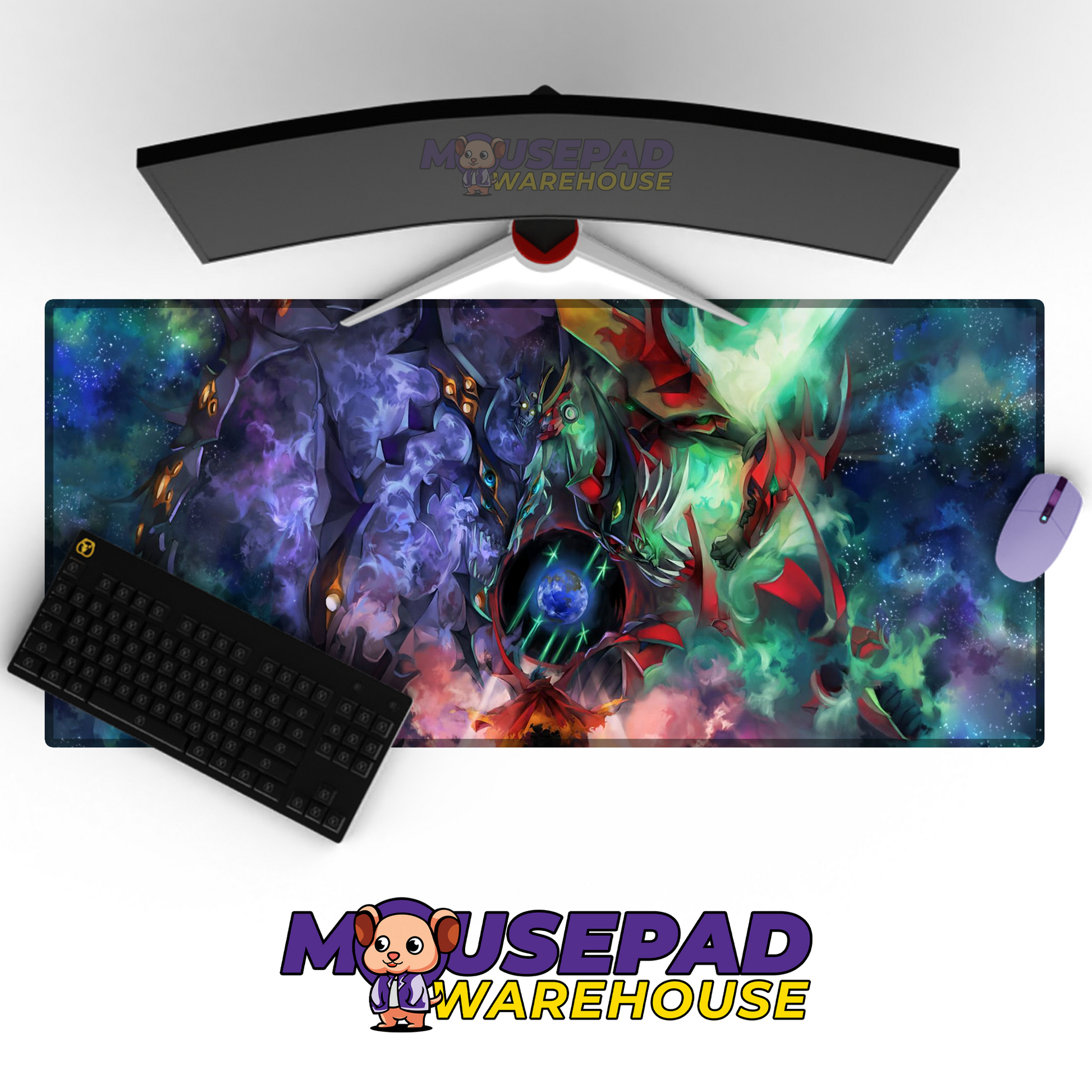 Gurren Lagann V38 Mousepad Mockup