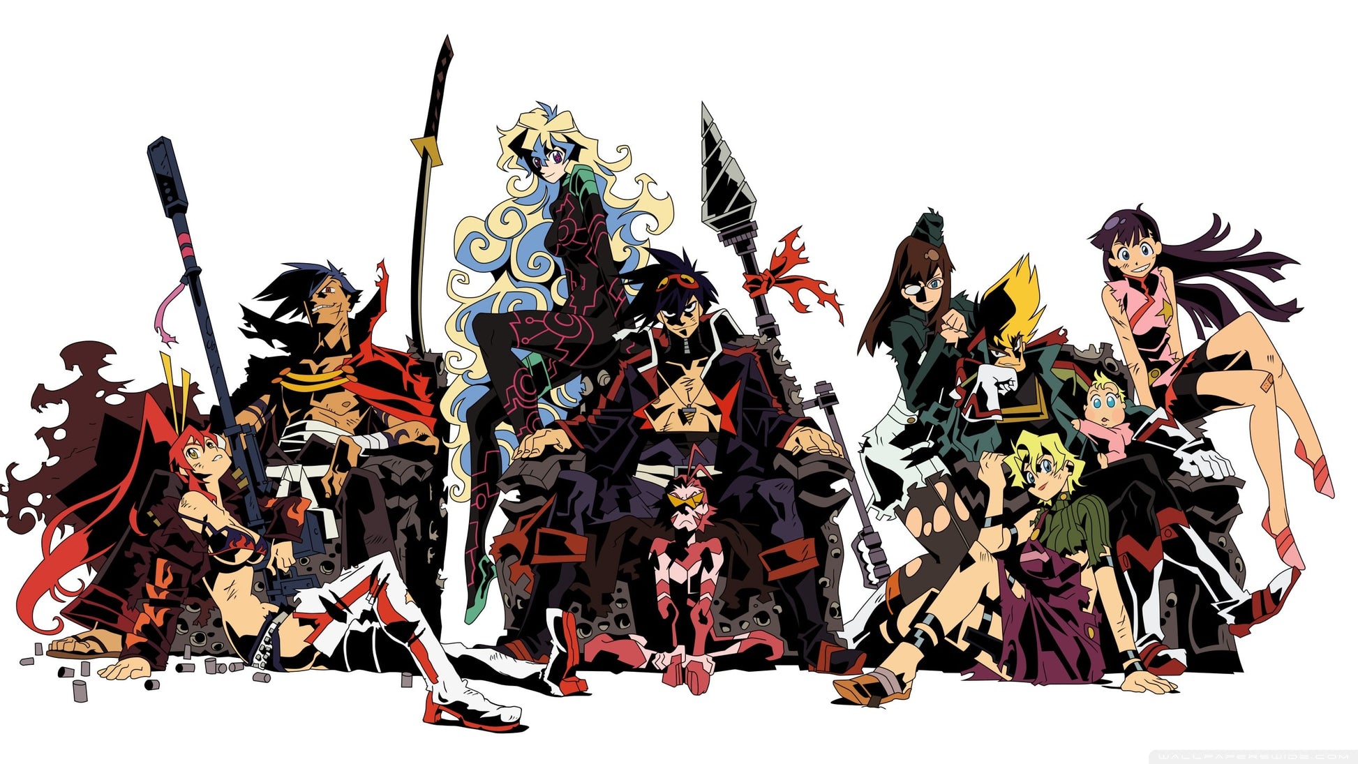Gurren Lagann V40 Mousepad