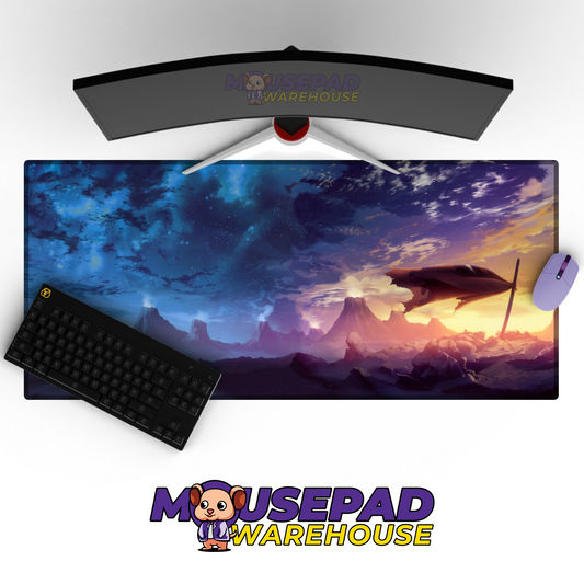 Gurren Lagann V7 Mousepad Mockup