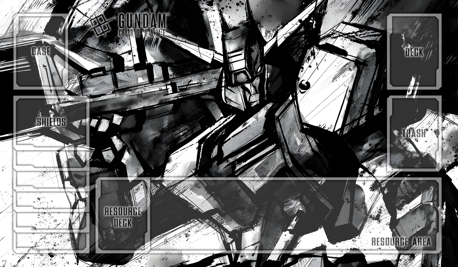 Gusion alt Gundam TCG Playmat
