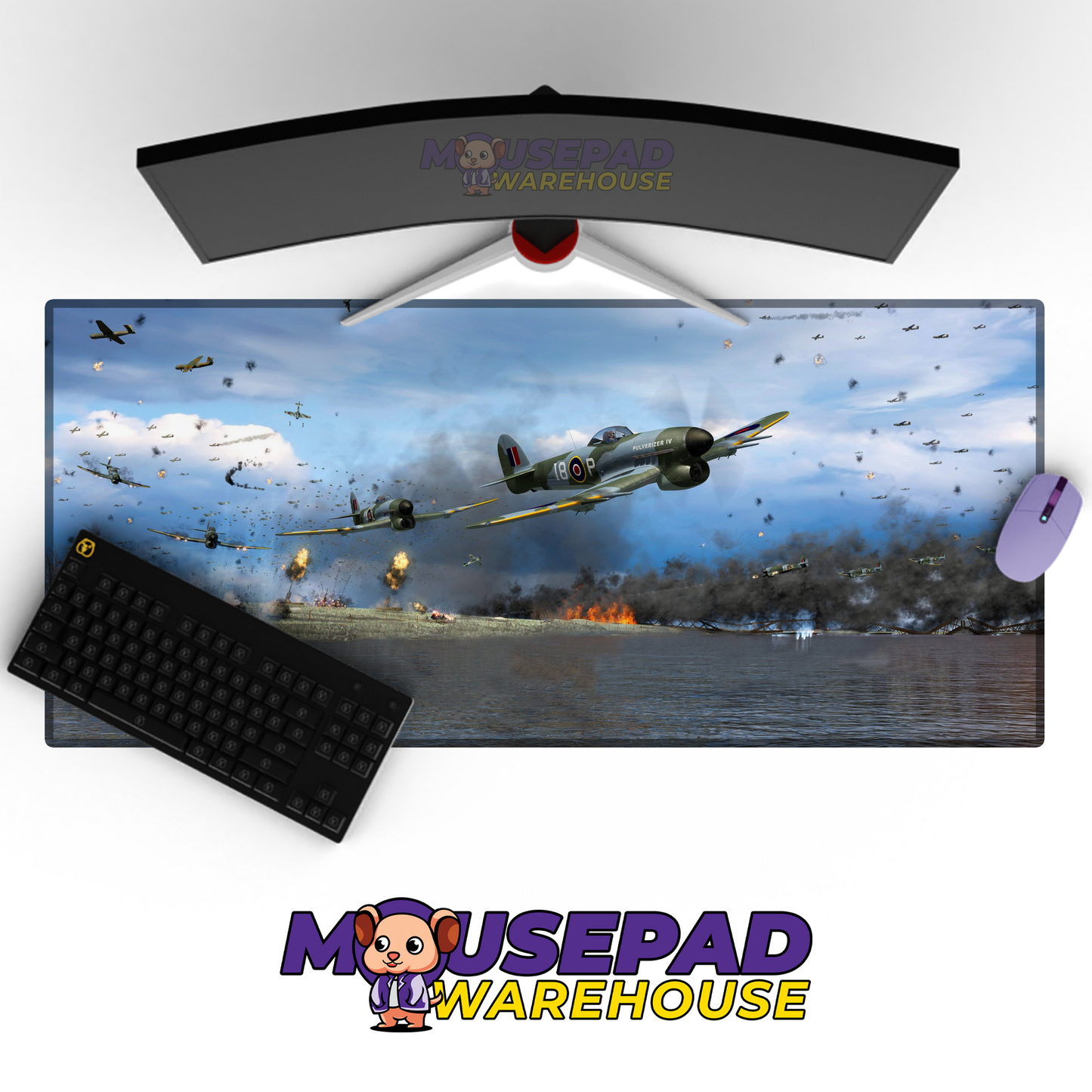 HIMARS Rocket System V10 Mousepad Deskmat Mockup
