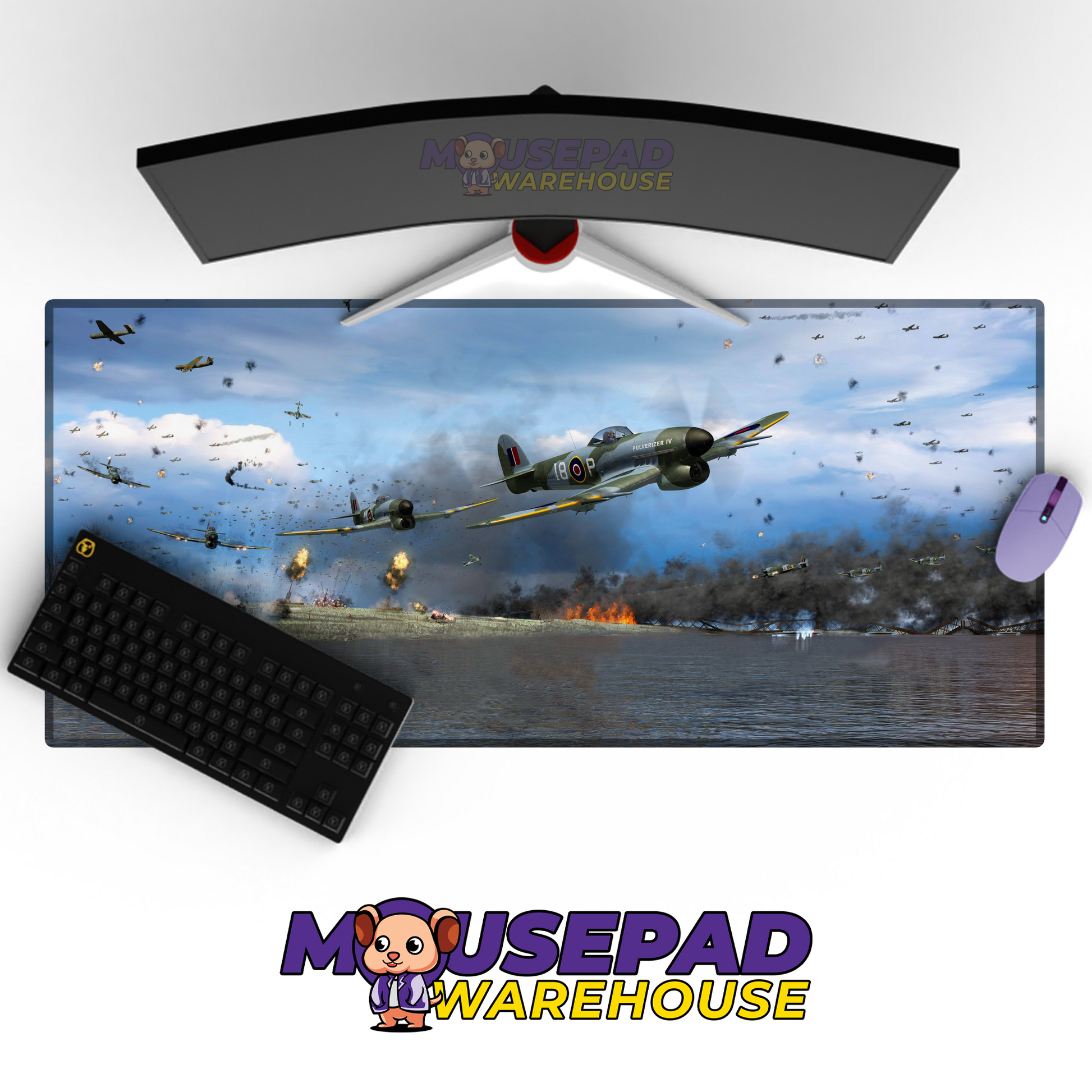 HIMARS Rocket System V10 Mousepad Deskmat Mockup