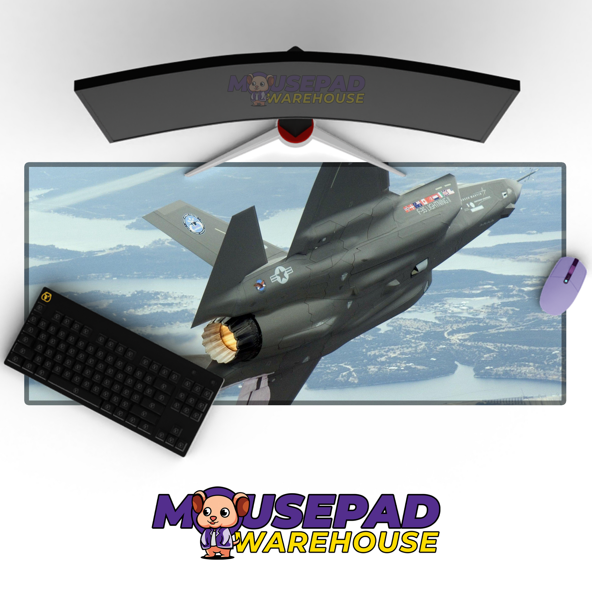 HIMARS Rocket System V13 Mousepad Deskmat Mockup