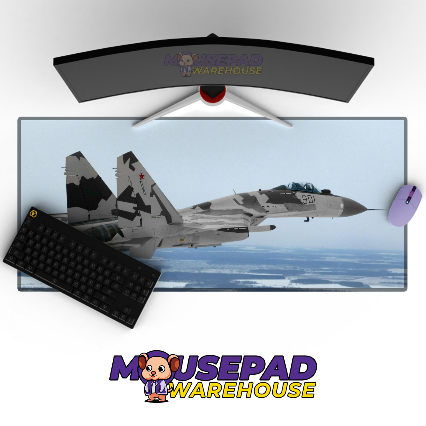HIMARS Rocket System V25 Mousepad Deskmat Mockup