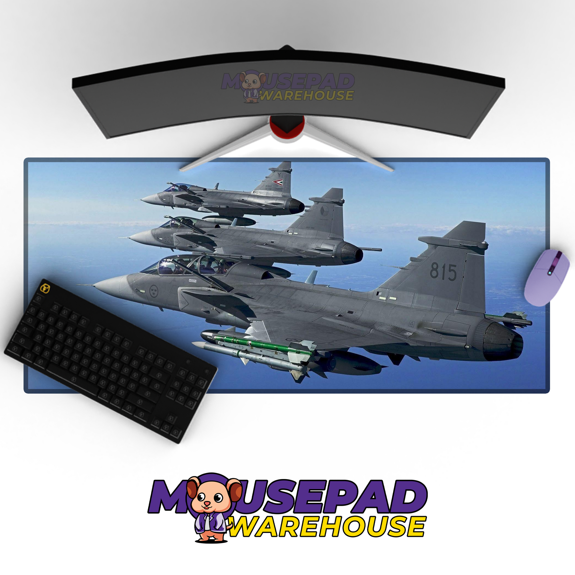HIMARS Rocket System V2 Mousepad Deskmat Mockup