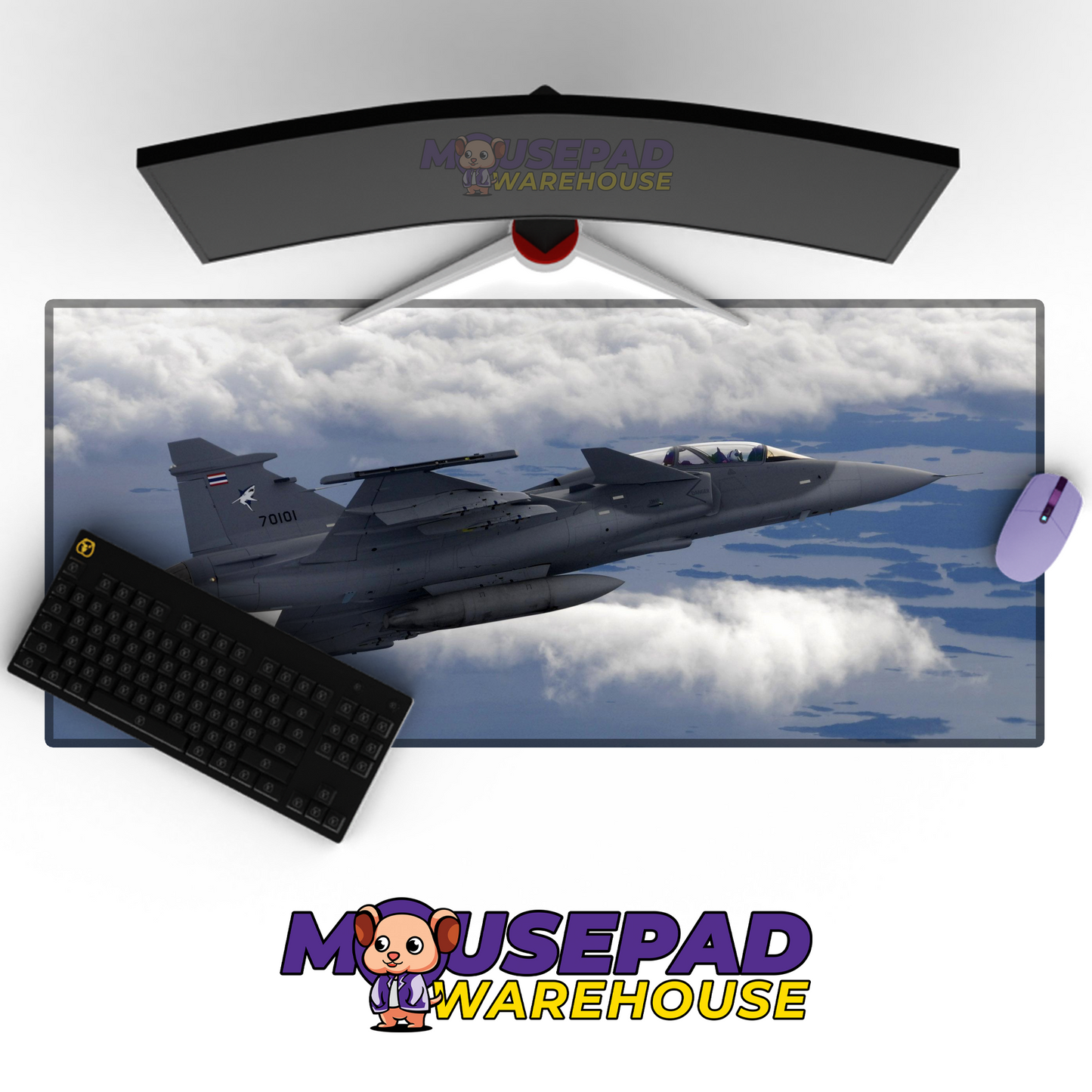 HIMARS Rocket System V30 Mousepad Deskmat Mockup