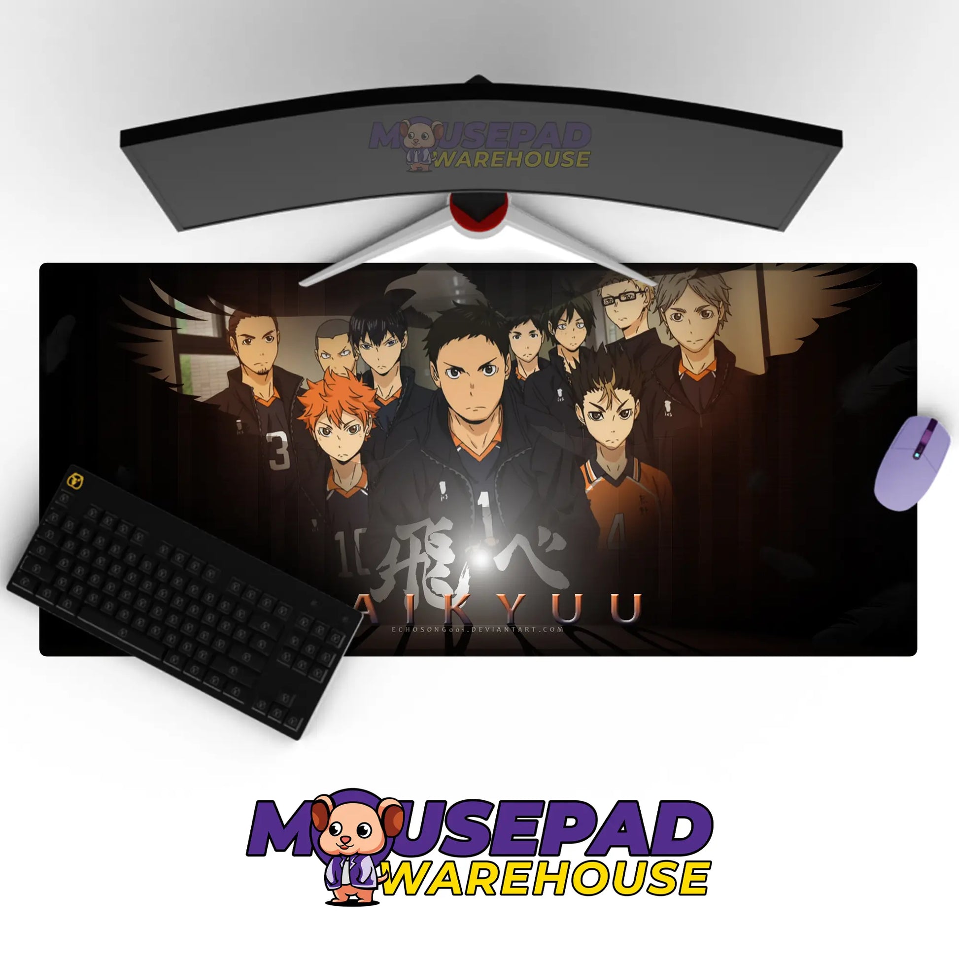 Haikyuu!! Anime Mousepad 741725 MousepadWarehouse.com