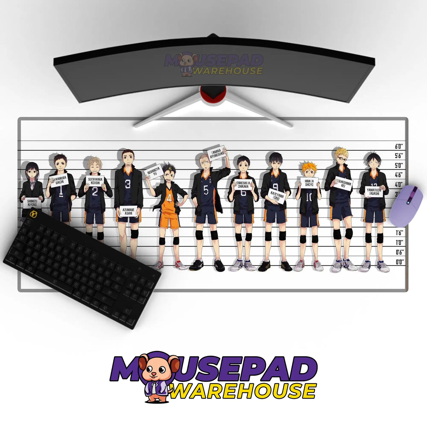 Haikyuu!! Anime Mousepad 808011 MousepadWarehouse.com