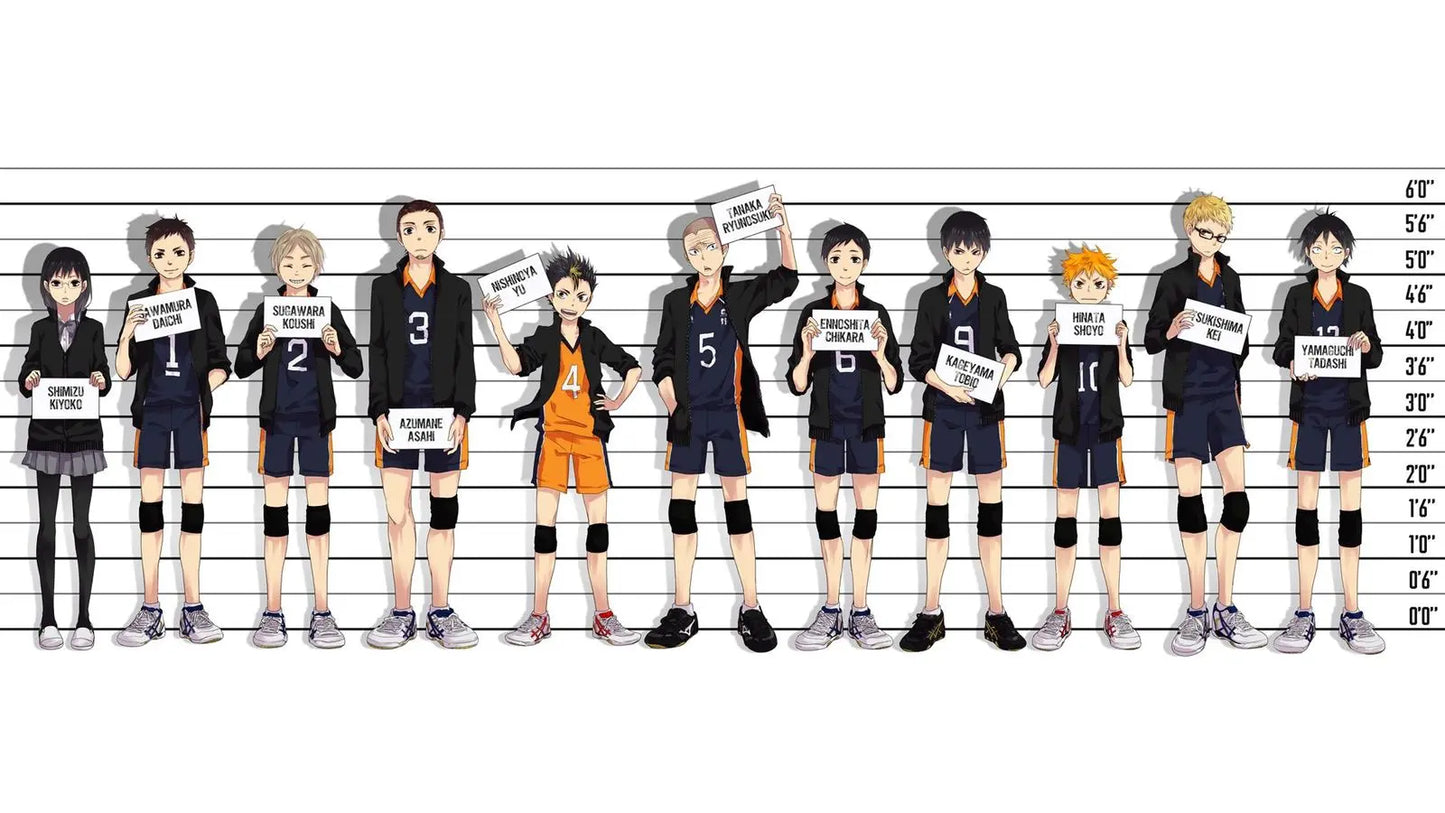 Haikyuu!! Anime Mousepad 808011 MousepadWarehouse.com