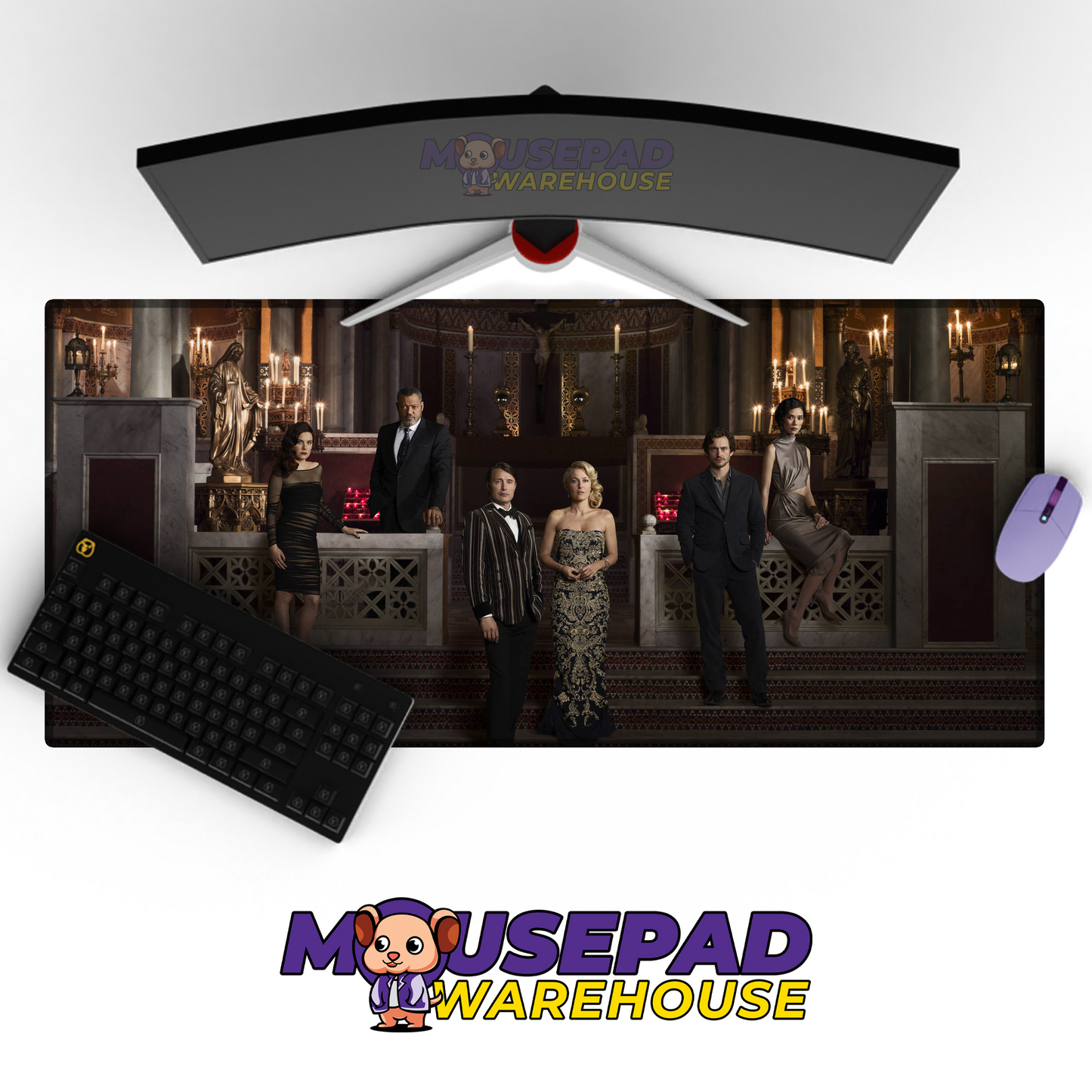 Hannibal V12 Mousepad Mockup