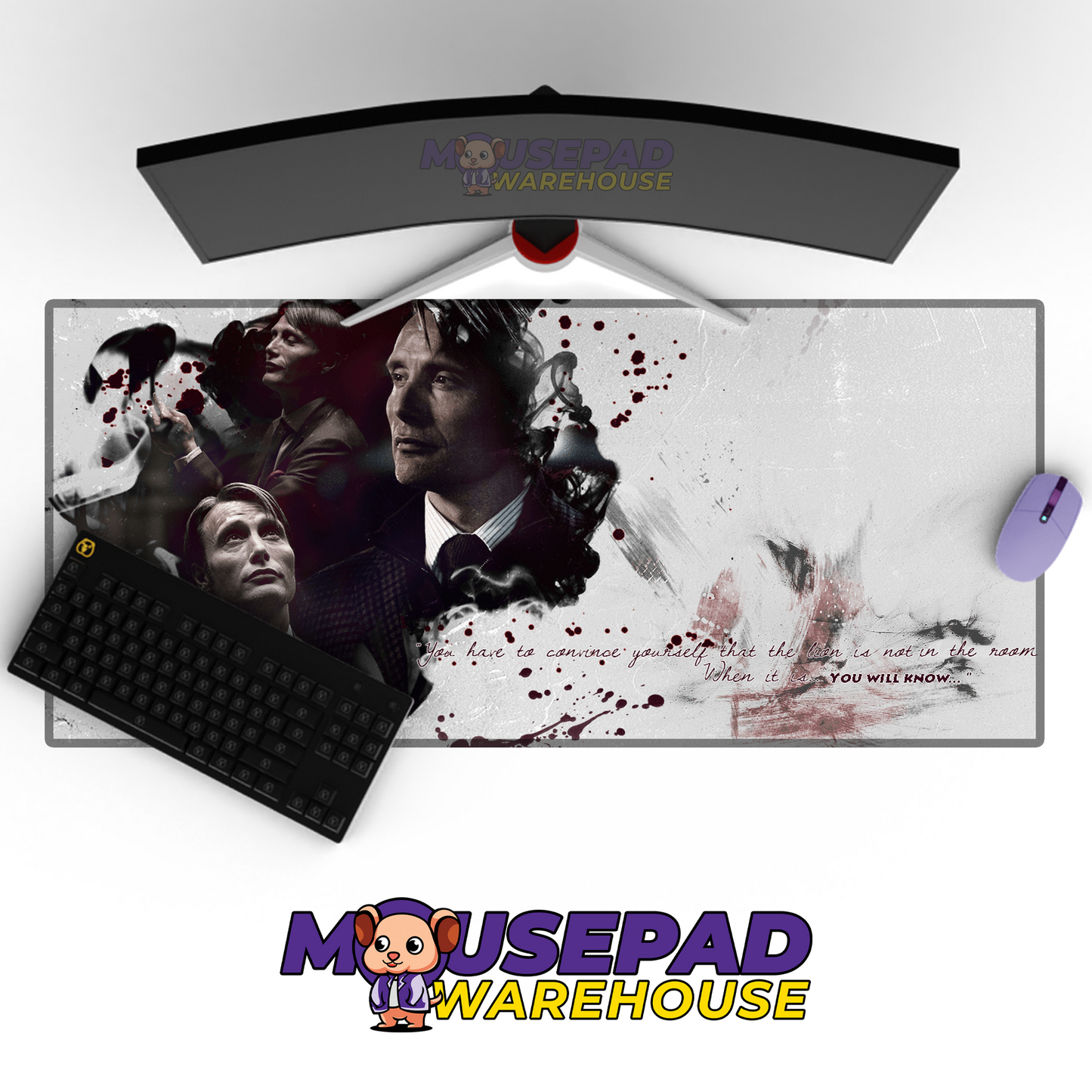 Hannibal V13 Mousepad Mockup