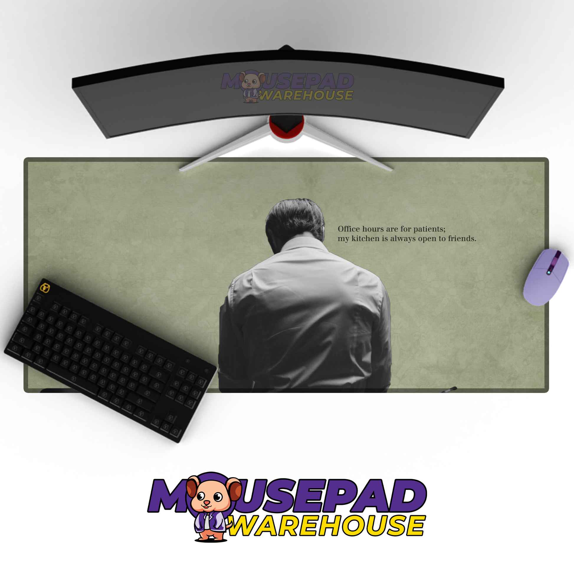 Hannibal V26 Mousepad Mockup