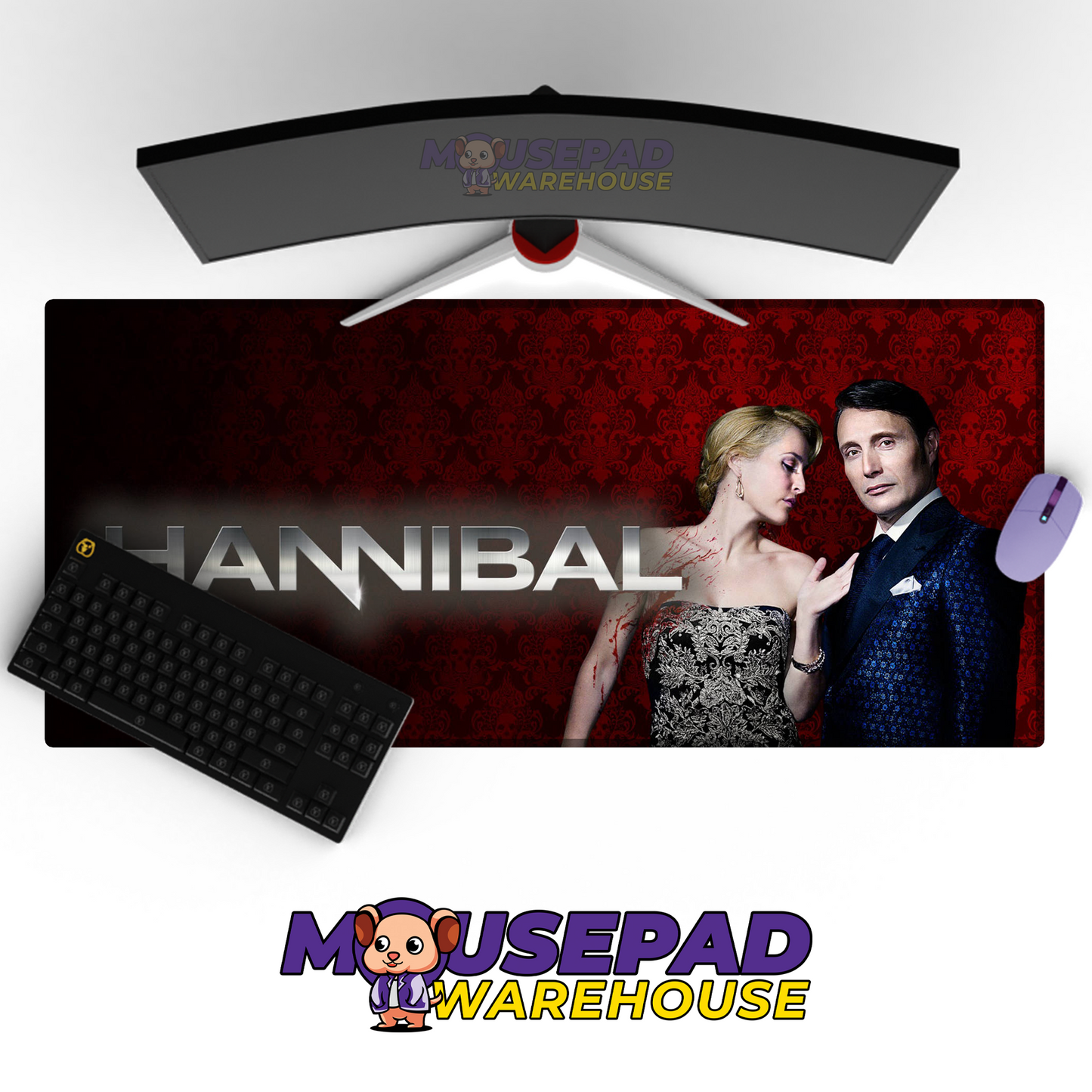 Hannibal V2 Mousepad Mockup