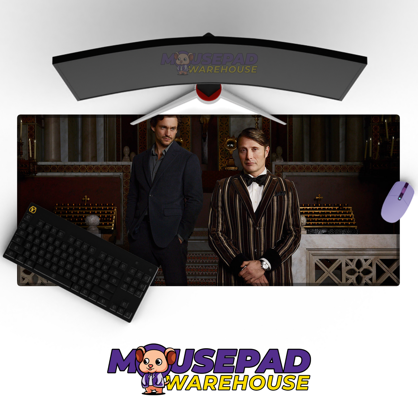 Hannibal V8 Mousepad Mockup