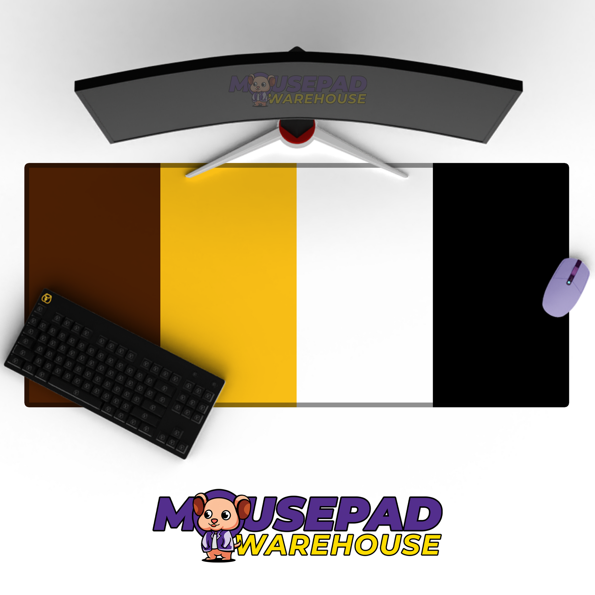 Hawthorn Hawks V8 Mousepad Deskmat Mockup