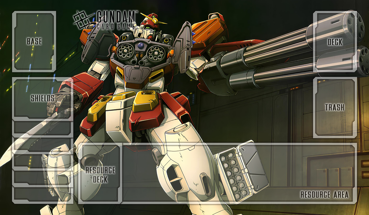Heavy Arms Gundam TCG Playmat