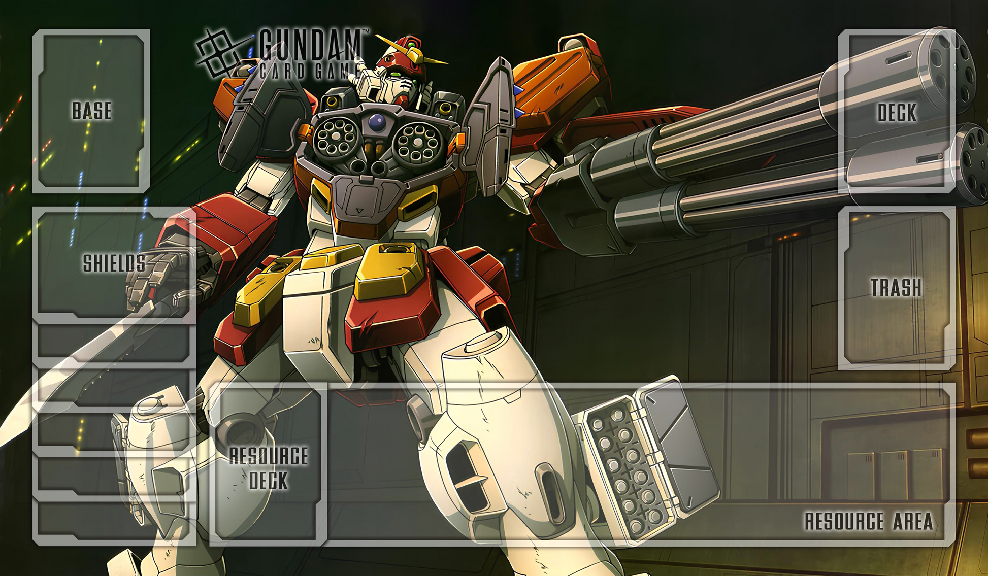 Heavy Arms Gundam TCG Playmat