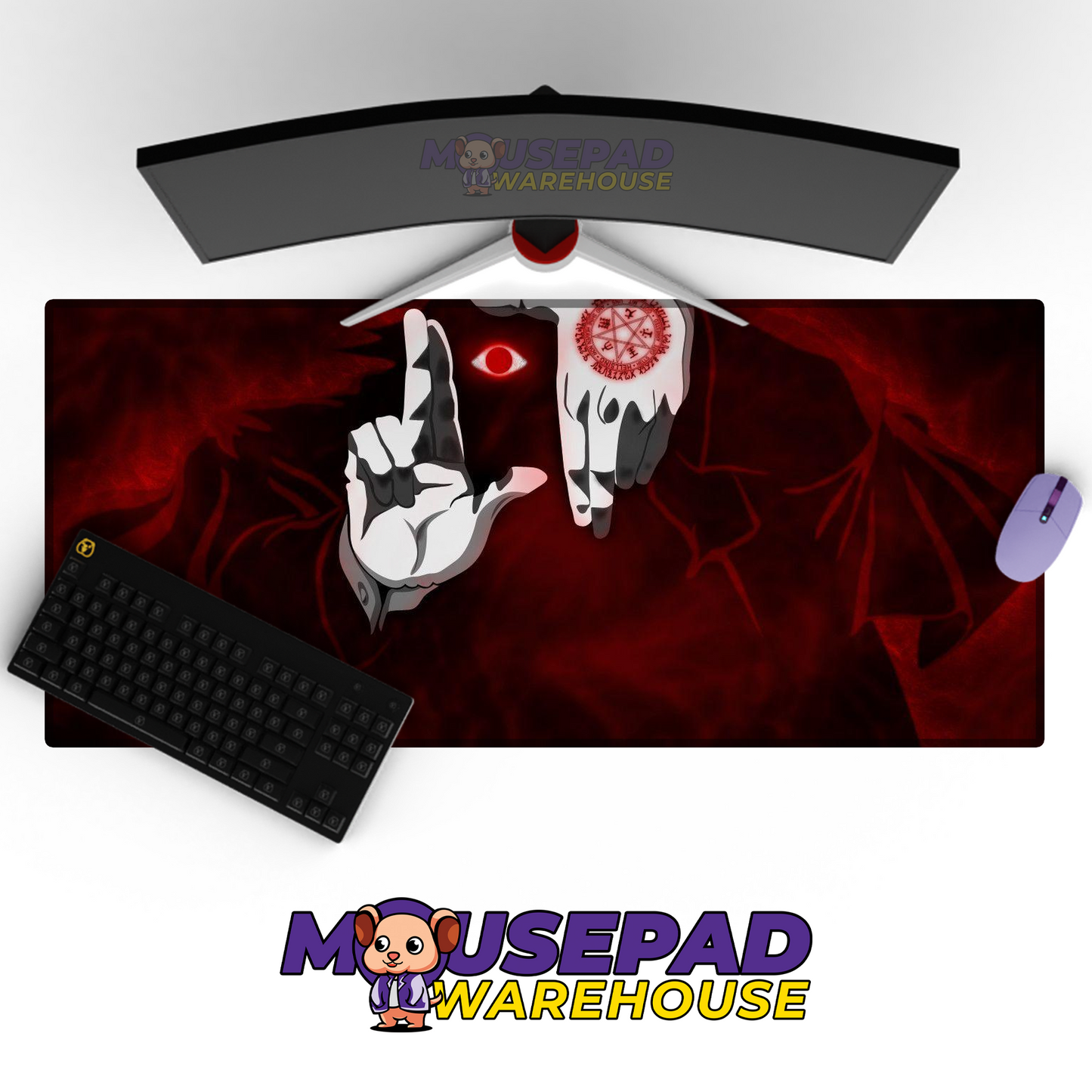 Hellsing Ultimate V15 Mousepad Mockup